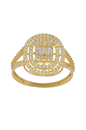 Cigold Tektaş Yüzük 14 Ayar Altın 2,19 Gr OA-K21701028877