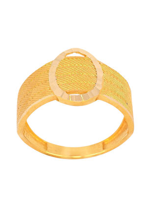 Cigold Taşsız Yüzük 14 Ayar Altın 2.96 Gr OA-K21701029050