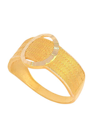 Cigold Taşsız Yüzük 14 Ayar Altın 2.96 Gr OA-K21701029050
