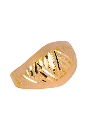 Cigold Taşsız Yüzük 14 Ayar Altın 2,01 Gr OA-K21801028902