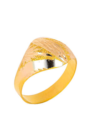 Cigold Taşsız Yüzük 14 Ayar Altın 1,86 Gr OA-K21801028906