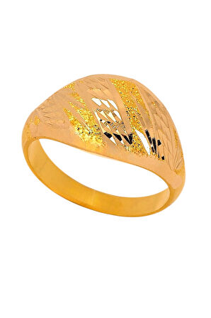 Cigold Taşsız Yüzük 14 Ayar Altın 2,66 Gr OA-K21801028913