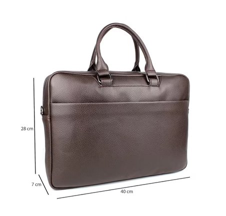 Erkek Kahverengi 15 & 16 inç Evrak Ve Laptop Çantası