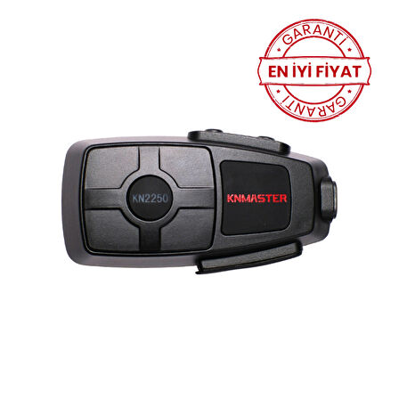 KNMaster KN2200 Bluetooth İnterkom Siyah