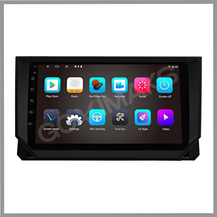 GOVİMAKS SEAT IBIZA 2016-2019 UYUMLU 6 GB RAM 128 GB HAFIZA ANDROID MULTIMEDIA TEYP