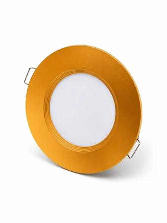 5 Watt Gold Kasa Beyaz Işık Led Spot KLS918 