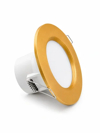 5 Watt Gold Kasa Beyaz Işık Led Spot KLS918 