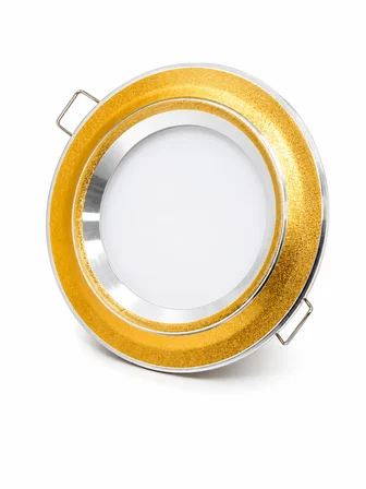 5 Watt Simli Gold Kasa Beyaz Işık Led Spot (Video'lu) KLS922