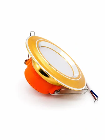 5 Watt Simli Gold Kasa Beyaz Işık Led Spot (Video'lu) KLS922