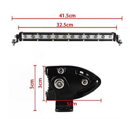 Knmaster Lhiner 36W Off Road Sis Farı