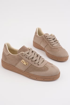 Kadın Siyah Cild Siyah Süet Tokalı Günlük Sneaker