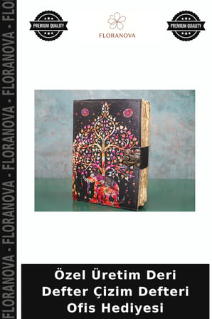 Özel Üretim Deri Defter Çizim Defteri Ofis Hediyesi
