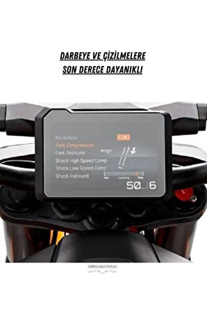 KTM 1390 Super Duke R Evo 5 inç 2024 Dijital Gösterge Uyumlu Nano Ekran Koruyucu