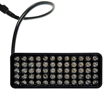 Knmaster Stop-450 Evrensel Dikdörtgen Kırmızı Ledli Motosiklet Kedigözü