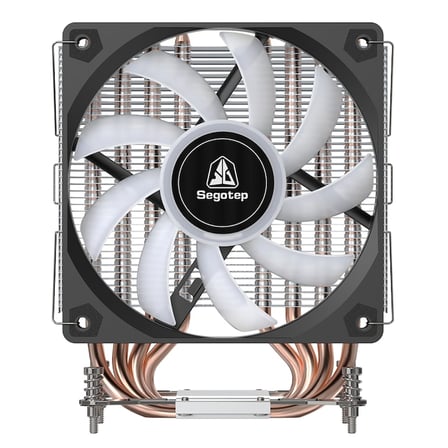 Segotep K4A Siyah LED 120 mm AMD Uyumlu Hava Soğutucu