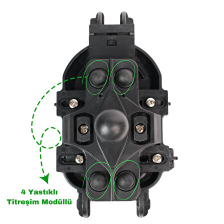 TANYU FP400 Titreşim Engelleyicili Tüm Motosikletlere Uyumlu Telefon Tutucu