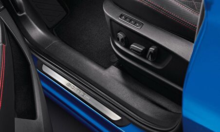 S-Dizayn Opel Astra J Krom Kapı Eşik Koruması Edition Line 2011-2017 4 Parça