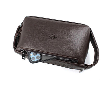 Erkek Kahverengi Kozmetik, Kişisel Bakim Seyahat  El Ve Tıraş Çantasi