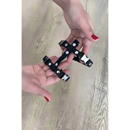 MARSİLYAN- Kedi Gezdirme Tasması, Deri Kedi Gezdirme Tasması - NPC007