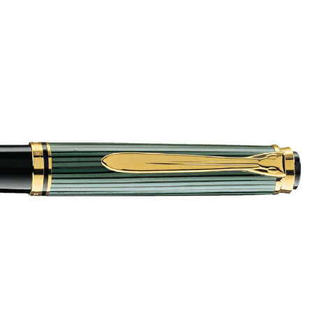 Pelikan K800 Tükenmez Kalem Yeşil-Siyah K800