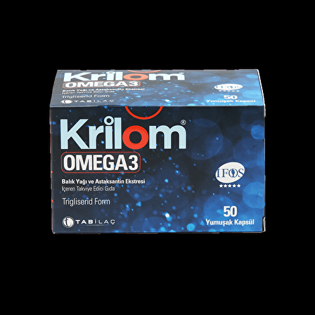 Krilom Omega 3 50 Yumuşak Kapsül
