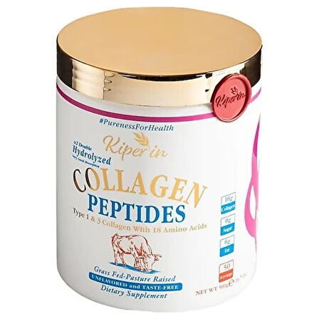 Kiperin Collagen Peptides 500 g Toz (50 Günlük)