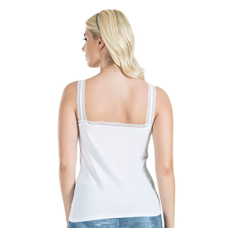 MARSiLYAN- Dantelli Kadın Atlet 214