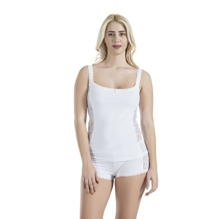 MARSiLYAN- Dantelli Atlet Şort Takım 057