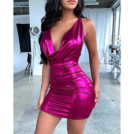 MARSiLYAN- Dekolteli Elbise