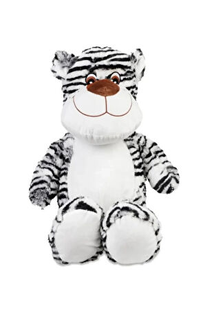 Sevimli Zebra Peluş Oyuncak Uyku Arkadaşı Hediyelik Oyuncak Büyük Boy 70 cm