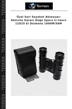 Özel Seri Seyahat Aksesuarı Aktivite Gereci Doğa Sporu tr-tasco 12X25 El Dürbünü 1000M/56M