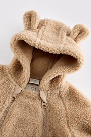 Next Baby Romantik Teddy Baby Cosy Borg Ayıcık Pram Takım Astronot Tulum