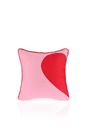 Kalbimin Yarısı Sende - 2'li Kırlent Kılıfı Seti - 43x43cm