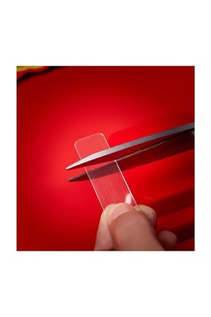 Yıkanabilir Şeffaf Jel Yapışkan Şerit Tekrar Kullanılabilir Sabitleyici 4.5 cm