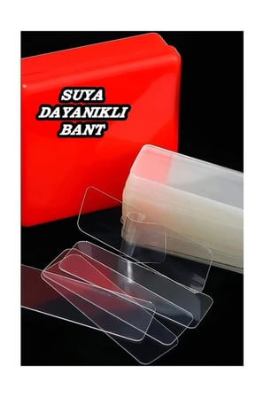 Duvara Zarar Vermeyen Çivisiz Montaj Şeridi Güçlü Yapışkanlı Sabitleme Aparatı