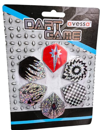 Premium Salon Yarışma Aktivite FLIG-10 Dart Oku Kanatları 18 Li