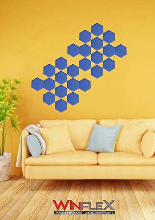 ALTIGEN AKUSTİK KUMAŞ KAPLI PANEL 12 ADET - (17x20CM)