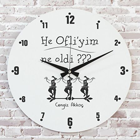 Oflu’ya Hediye Saat 33cm  KA02-1633