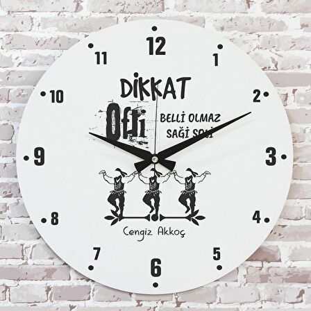 Oflu’ya Hediye Saat 33cm  KA02-1643