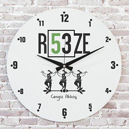 Rizeli’ye Hediye Saat 33cm  KA02-1646