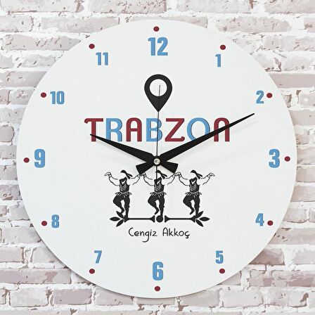 Karadenizliye Hediye Saat 33cm  KA02-1671