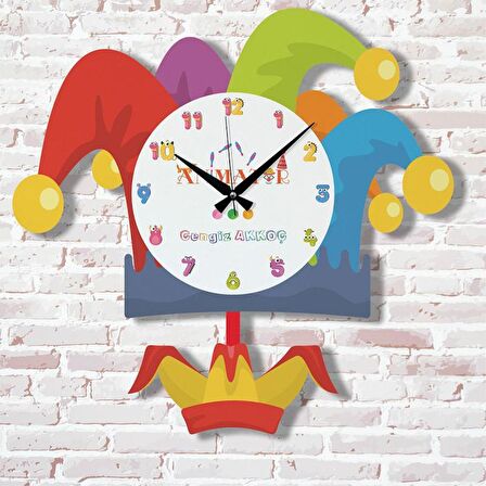 Animatöre Hediye Sallanan Sarkaçlı Saat KA07-1015