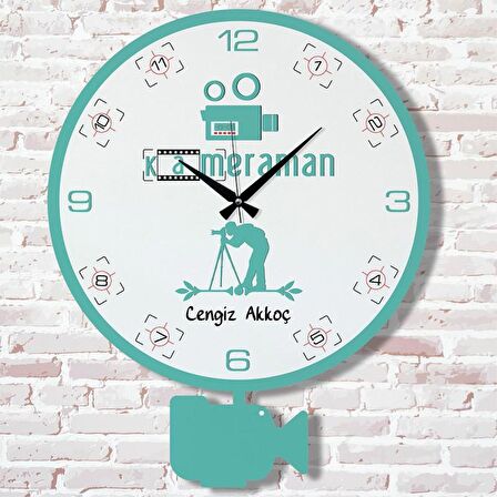 Kameramana Hediye Sallanan Sarkaçlı Saat KA07-1208