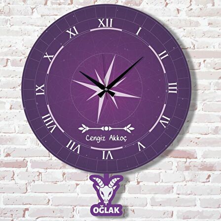 Oğlak Burcuna Hediye Sallanan Sarkaçlı Saat KA07-1731