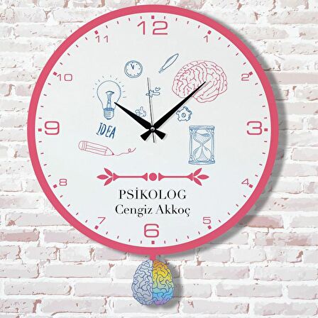 Psikoloğa Hediye Sallanan Sarkaçlı Saat KA07-1761