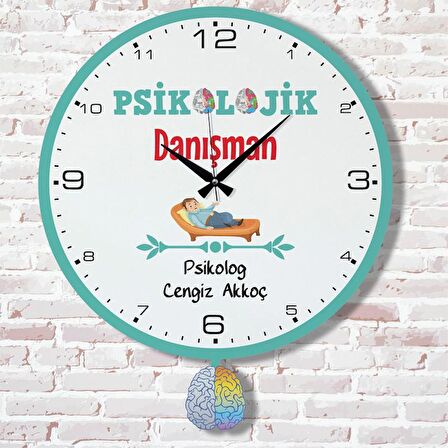 Psikolojik Danışmana Hediye Sallanan Sarkaçlı Saat KA07-1762