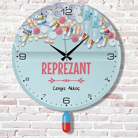 Reprezanta Hediye Sallanan Sarkaçlı Saat KA07-1765