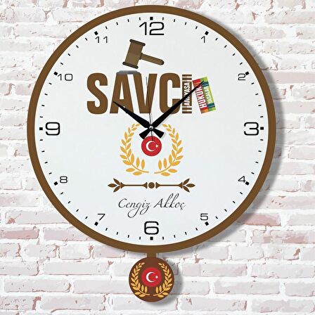 Savcıya Hediye Sallanan Sarkaçlı Saat KA07-1773