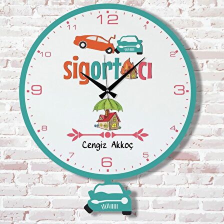 Sigortacıya Hediye Sallanan Sarkaçlı Saat KA07-1818