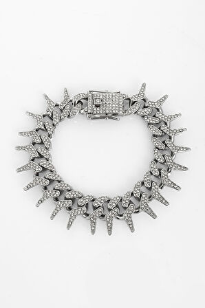 20mm Dangerous Iced Out Cuban Chain Bileklik